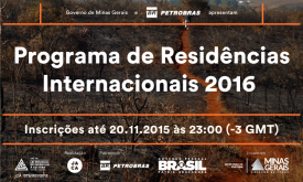 Chamada aberta residências 2016 Residency open call 2016